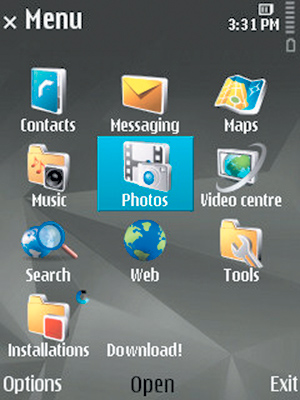 экран Nokia N78 